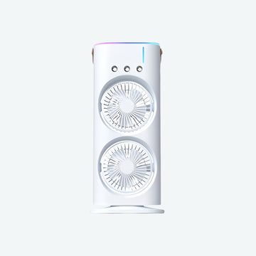 Double-Ended Cooling Spray Fan – 2-in-1 Mist & Air Boost