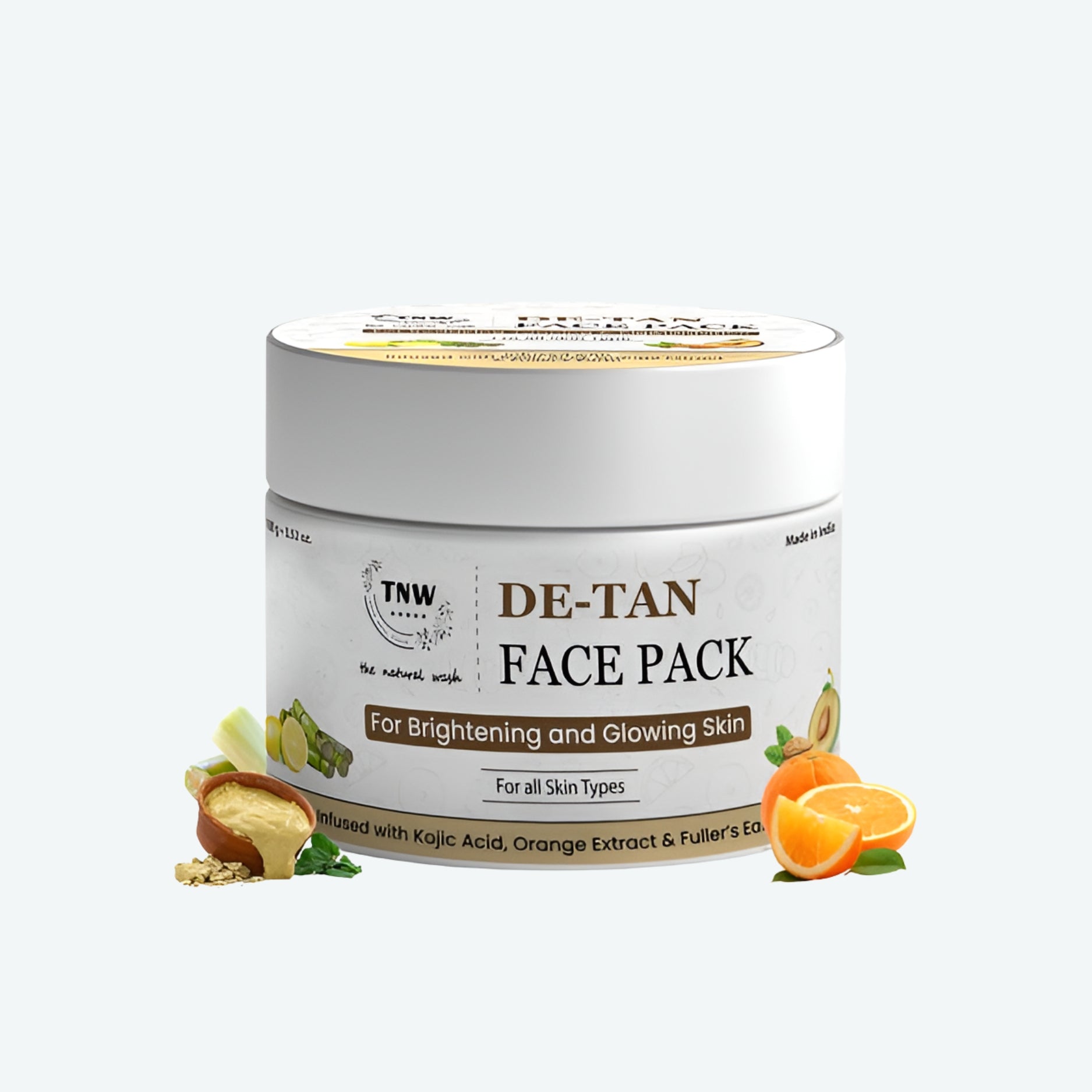 DE-Tan Face Pack for Glowing & Radiant Skin 50gm